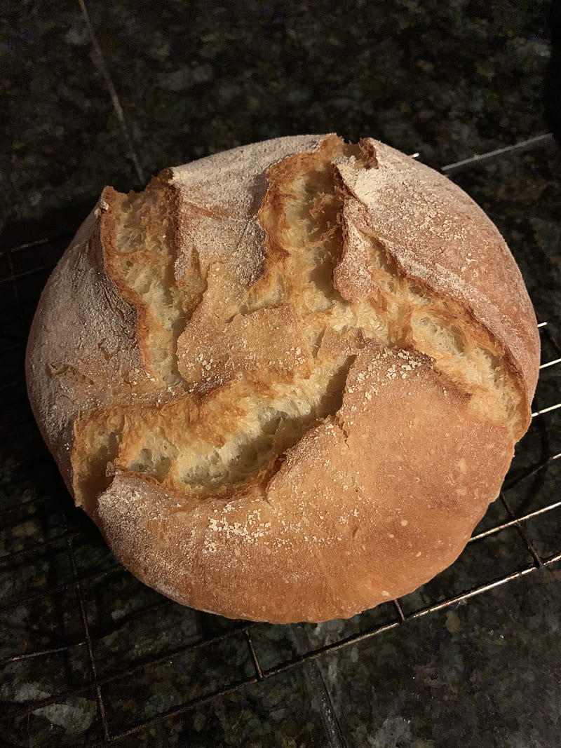 Bread, homemade, loaf, sourdough, HD phone wallpaper