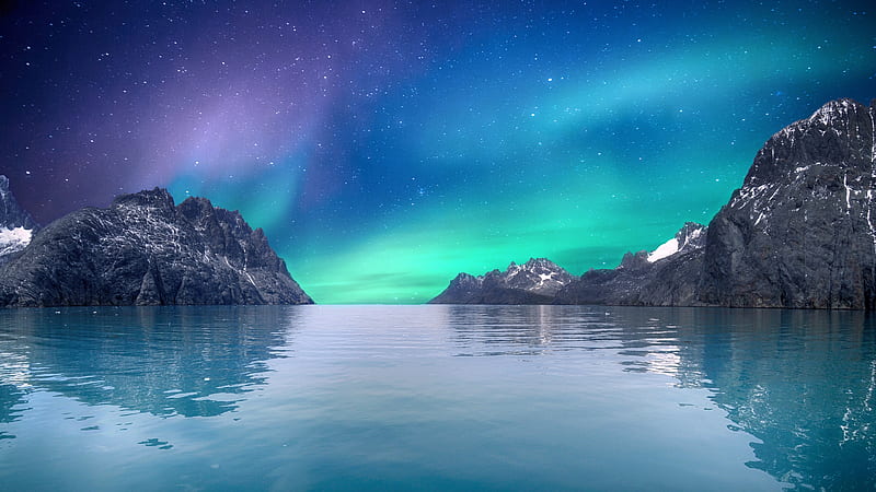 Aurora boreal, Fondo de pantalla HD | Peakpx