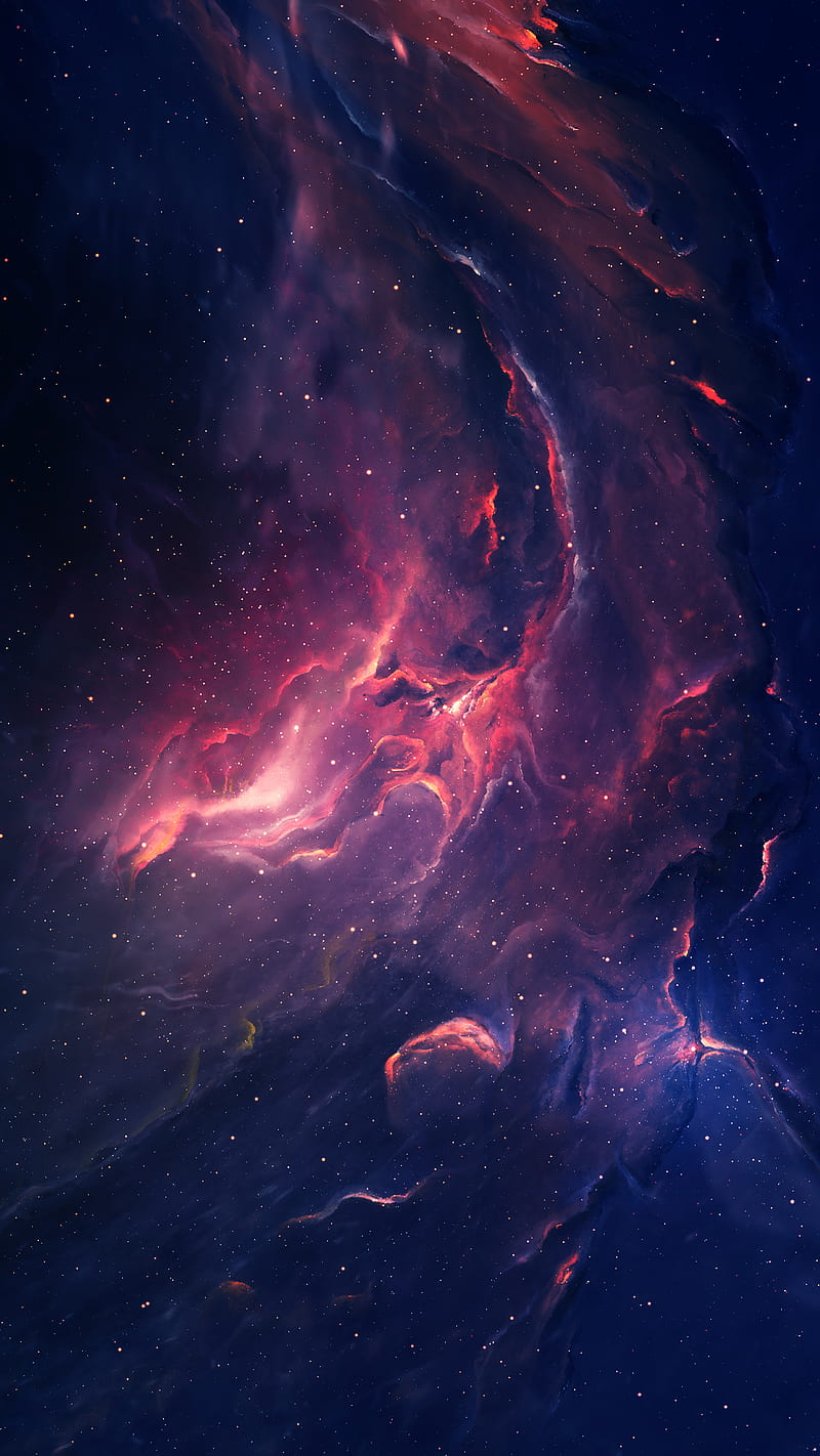 Eden Nebula 2, space, starkiteckt, HD phone wallpaper