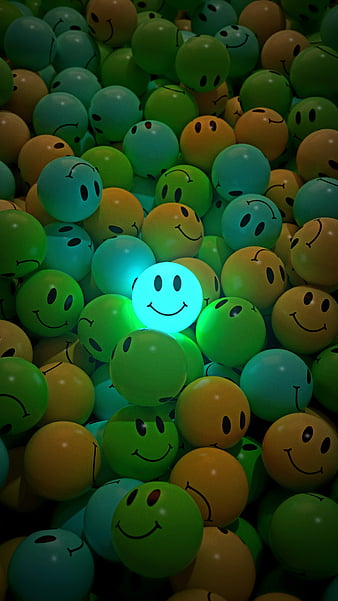 Happy Smile black yellow HD phone wallpaper  Peakpx