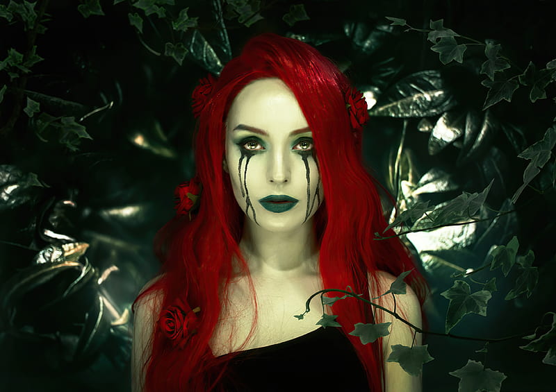Poison Ivy Cosplay , poison-ivy, superheroes, cosplay, HD wallpaper