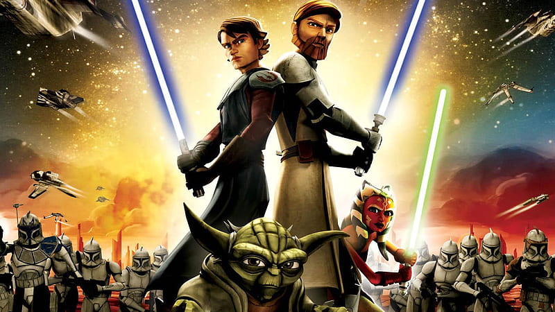Star Wars The Clone Wars Season 6, HD wallpaper