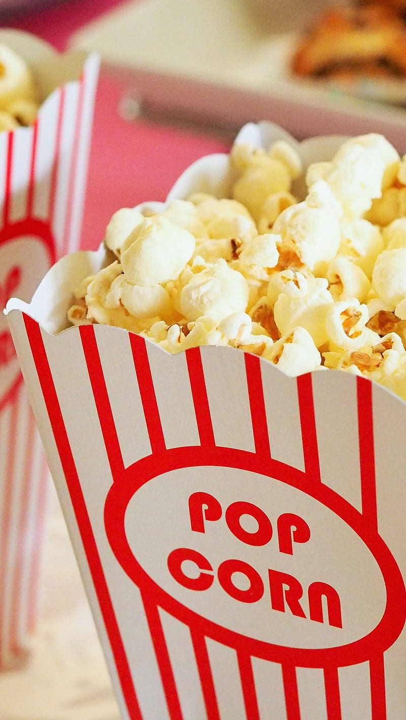 Popcorn, cinema, food, movie, HD phone wallpaper