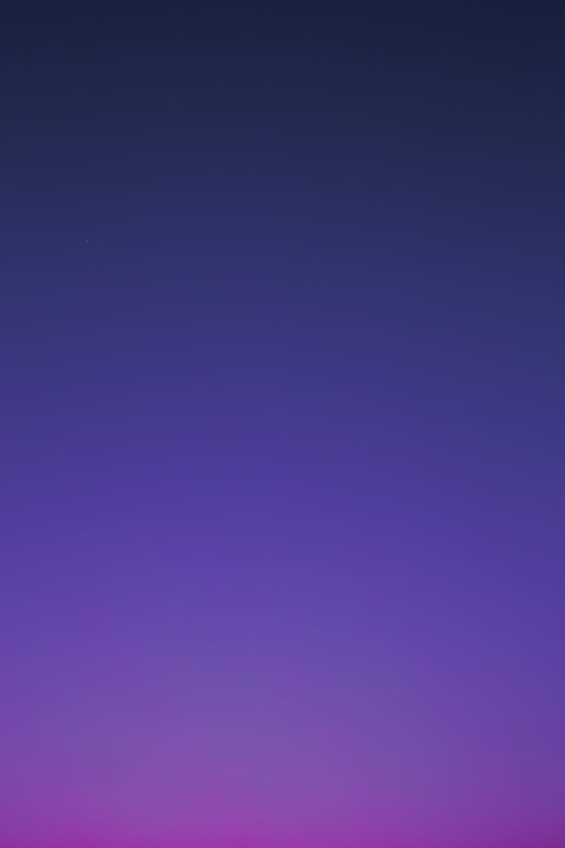 sky, gradient, purple, evening, HD phone wallpaper