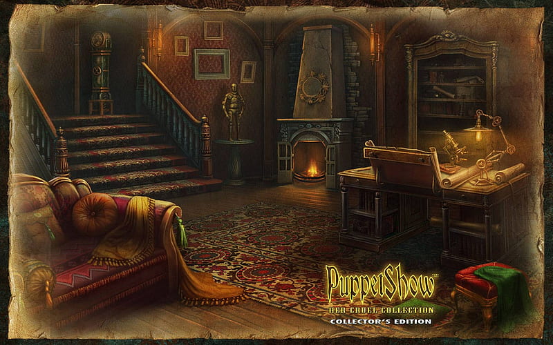 PuppetShow 9 - Her Cruel Collection07, hidden object, cool, video games, puzzle, fun, HD wallpaper