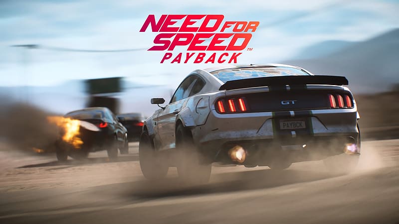 Ford, Need For Speed, Car, Ford Mustang Gt, Video Game, Need For Speed Payback, HD wallpaper