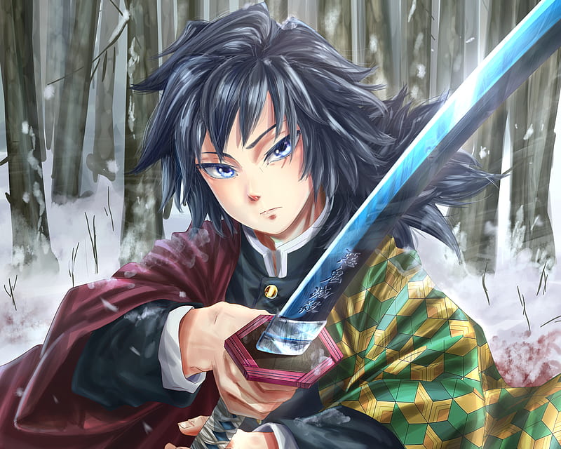 Anime, Demon Slayer: Kimetsu no Yaiba, Giyuu Tomioka, HD wallpaper | Peakpx