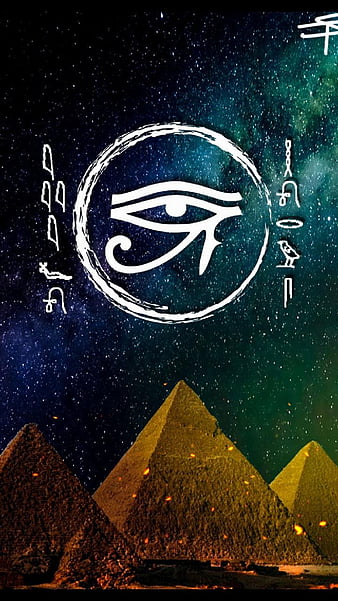 Eye of Horus, egyptian, horus, horuseye, pyramids, HD phone wallpaper |  Peakpx