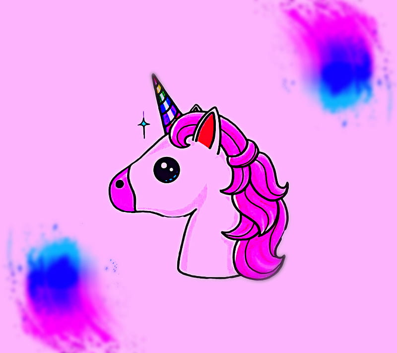 cute unicorn, pony, unicorns, HD wallpaper