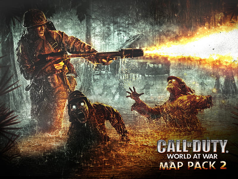 Call of Duty 5: World at War, zombies, map pack 2, cod5, world at war, call  of duty, HD wallpaper | Peakpx