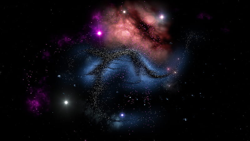 Sci Fi, Nebula, Space, Stars, HD wallpaper