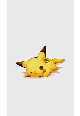 Cute Pikachu, anime, pokemon, pokemonart, pokemongo, HD phone wallpaper