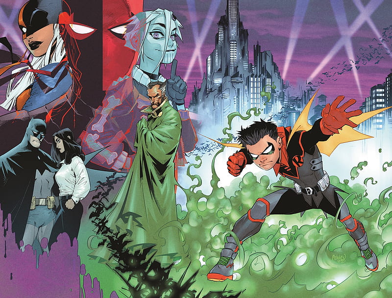 Comics, Robin, Damian Wayne, Robin (DC Comics), Ra's al Ghul, Batman, Talia  al Ghul, HD wallpaper | Peakpx