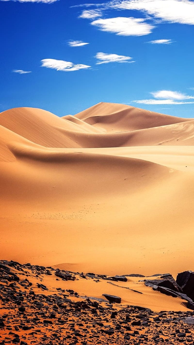 Algeria Desert, sand, HD phone wallpaper