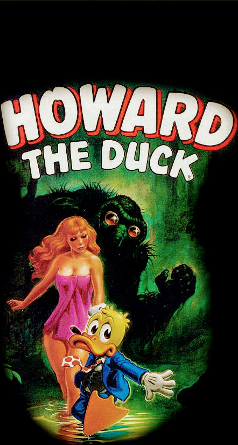 Howard the duck, comic books, comicbooks, howard comics, howard marvel, howards girlfriend, man thing, man thing marvel, penelope, HD phone wallpaper