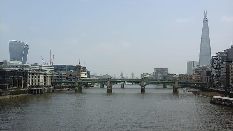 View from The Millennium Bridge London, antti kinnunen, London, larisa kinnunen, Millennium Bridge, HD wallpaper