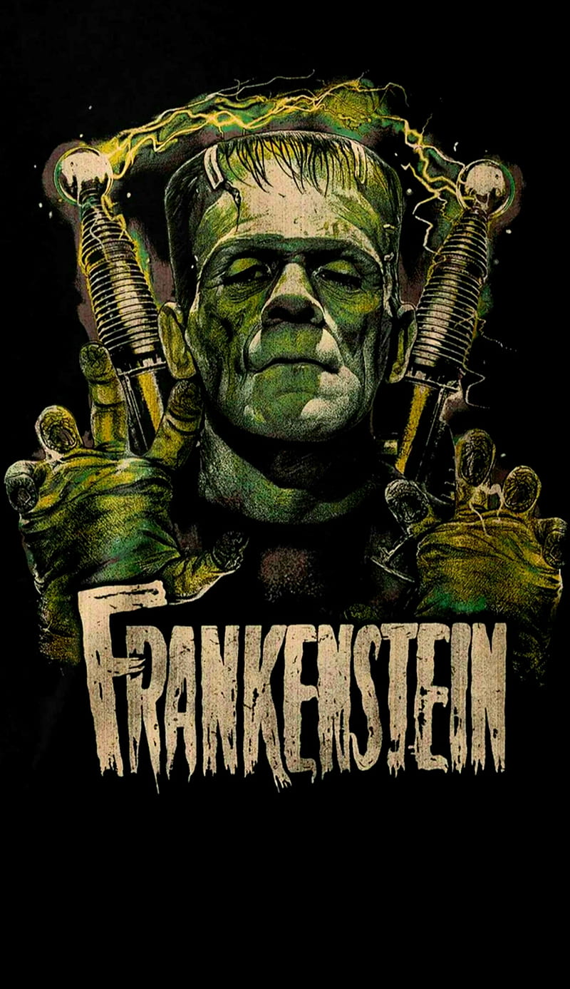 Frankenstein, horror, monster, HD phone wallpaper