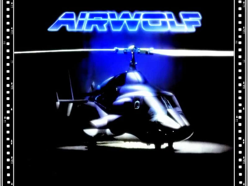 Airwolf, show, tv, helicopter, HD wallpaper