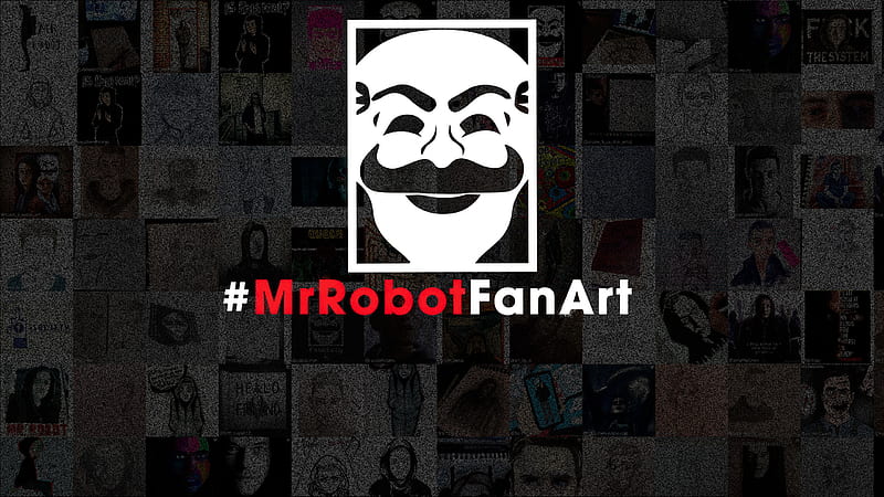 Mr Robot Artwork, mr-robot, tv-shows, artist, artwork, HD wallpaper
