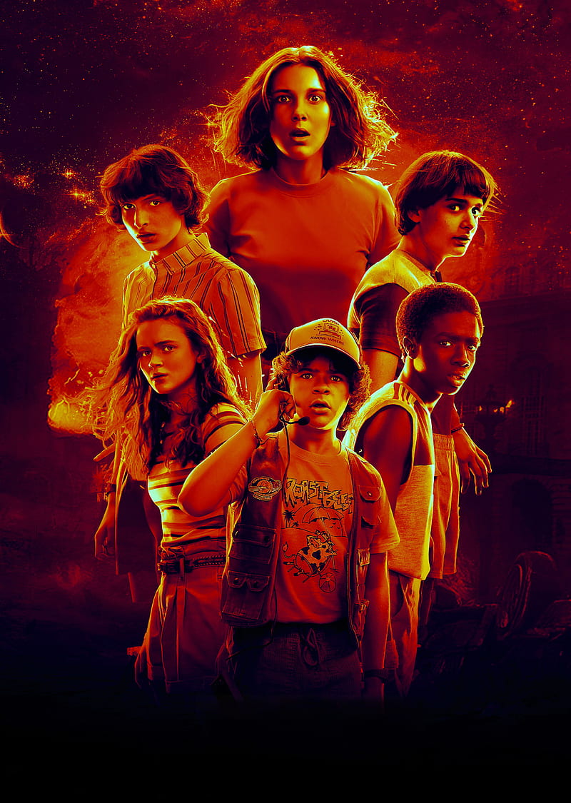 1336x768 Stranger Things Season 3 Cast Laptop HD HD 4k Wallpapers Images  Backgrounds Photos and Pictures