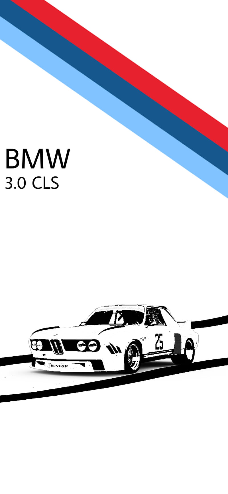 BMW 3 0 CLS, carros, classics, racing, HD phone wallpaper