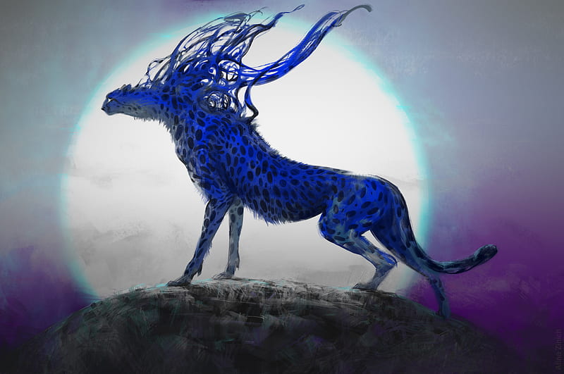 Cheetah Digital Concept Art, cheetah, artist, artwork, digital-art, artstation, HD wallpaper
