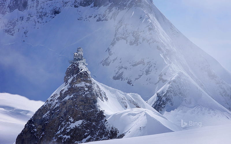 Switzerland Sphinx Observatory 2018 Bing, HD wallpaper