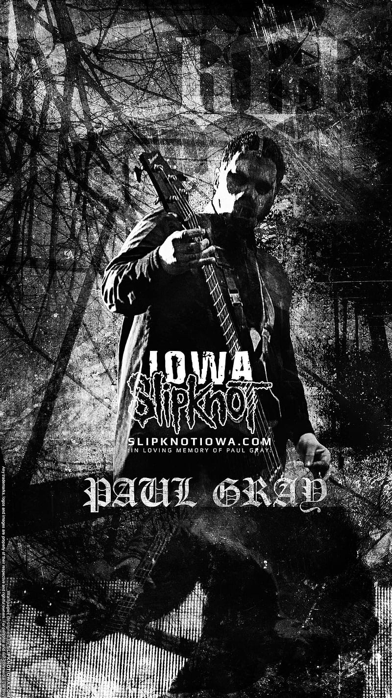 Slipknot Paul Gray, paul gray, HD phone wallpaper
