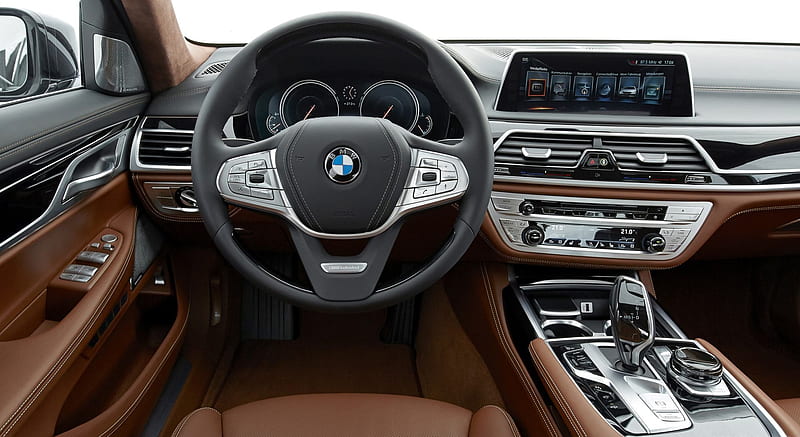 2016 BMW 750Li Individual - Interior Dashboard , car, HD wallpaper