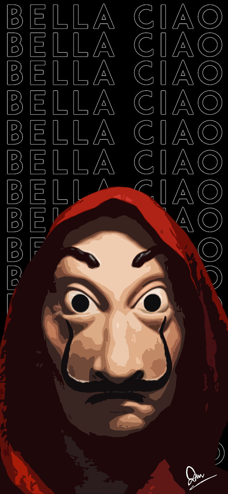 Bella Ciao, Money Heist, money heist, netflix, HD phone wallpaper ...