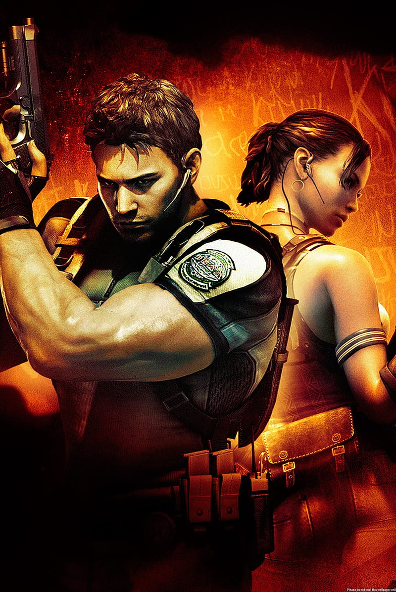 Resident Evil 5, game, HD phone wallpaper