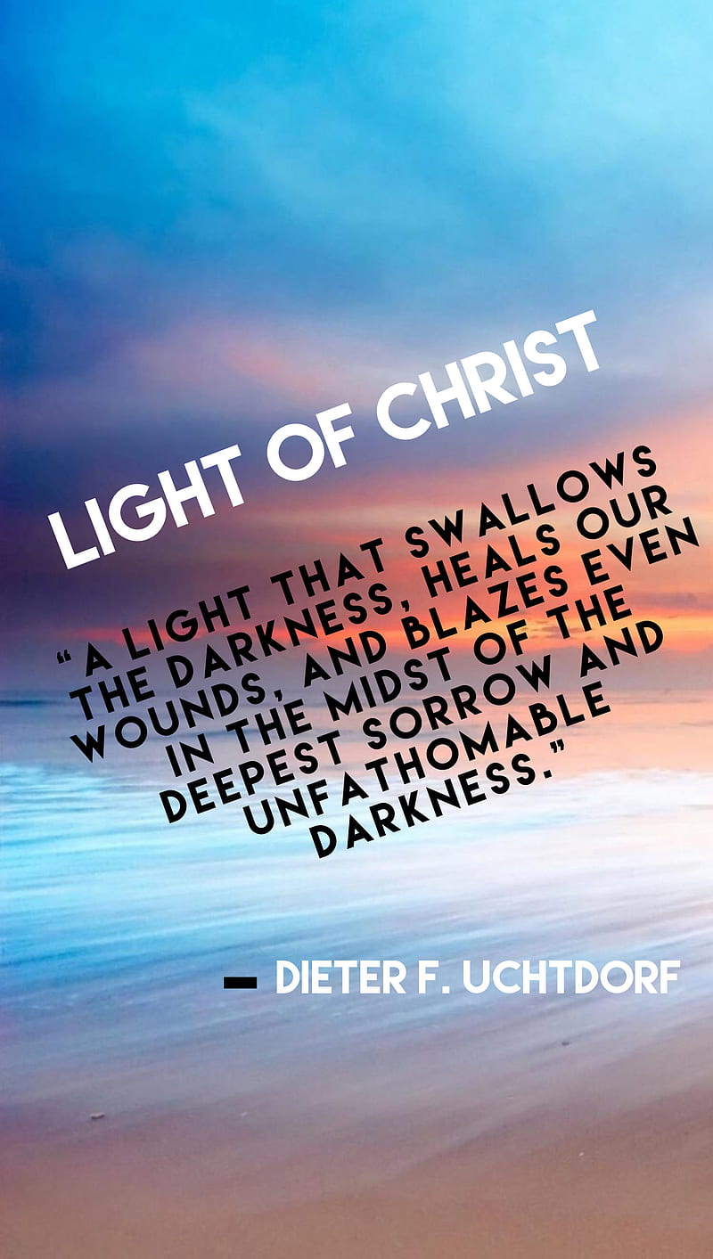 Light of Christ, bible, darkness, lds, mormon, HD phone wallpaper
