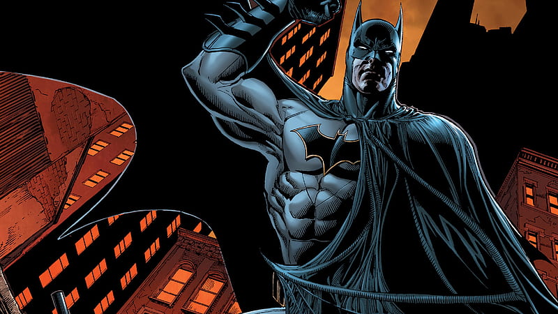 Batman Comic Artwork, batman, dc-comics, artwork, superheroes, HD wallpaper