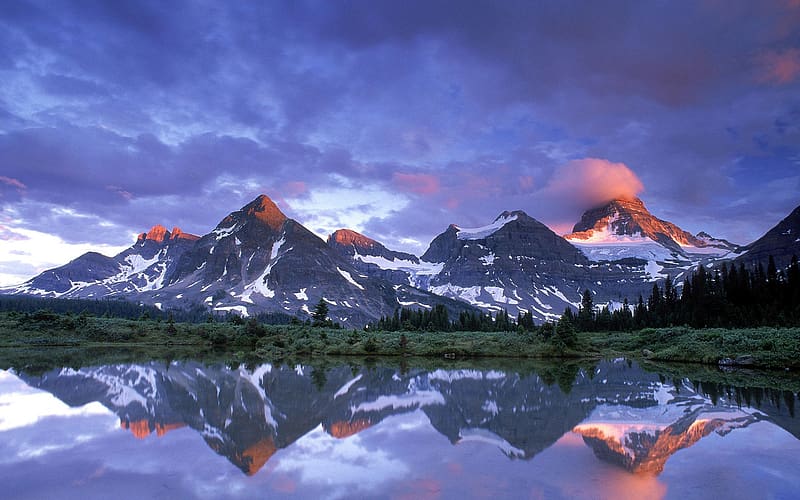 Mountains, , Mount Assiniboine, Provincial Park, HD wallpaper