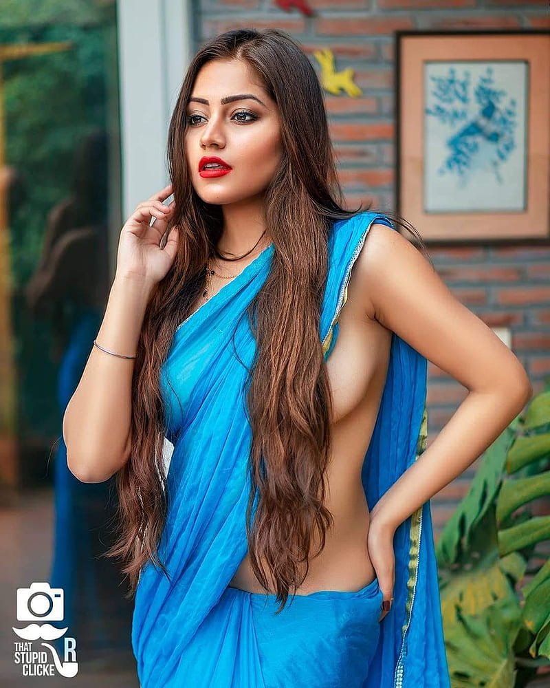 Saree, bold, hot, HD phone wallpaper