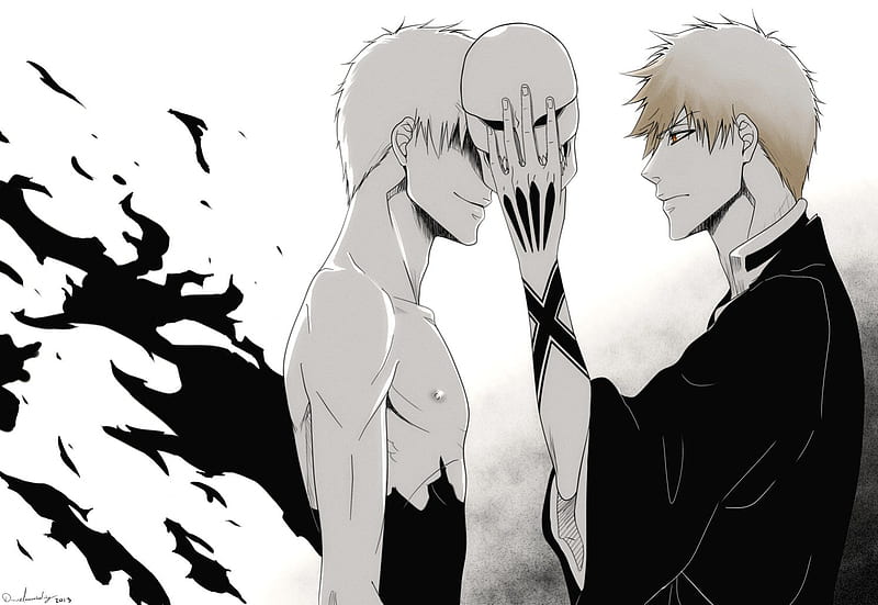 Fullbringer Ichigo vs N #Ichigo #murderdrone #N #bleachanime #bleach