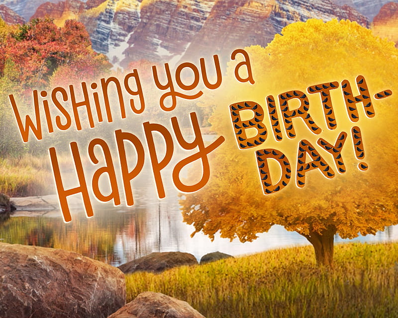Personalized Happy Birtay Ecards. Try for, October Birtay, HD wallpaper