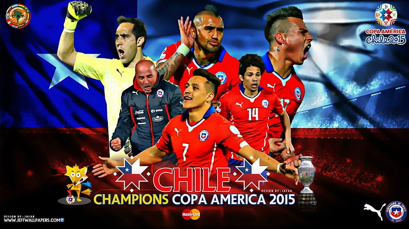 CHILE CHAMPIONS COPA AMERICA 2015, vida, CHAMPIONS COPA , chile 2015, Eduardo Vargas , alexis sanchez, Eduardo Vargas, Arturo Vidal, Vargas, Arturo Vidal , sanchez, CHAMPIONS COPA, alexis sanchez, HD wallpaper