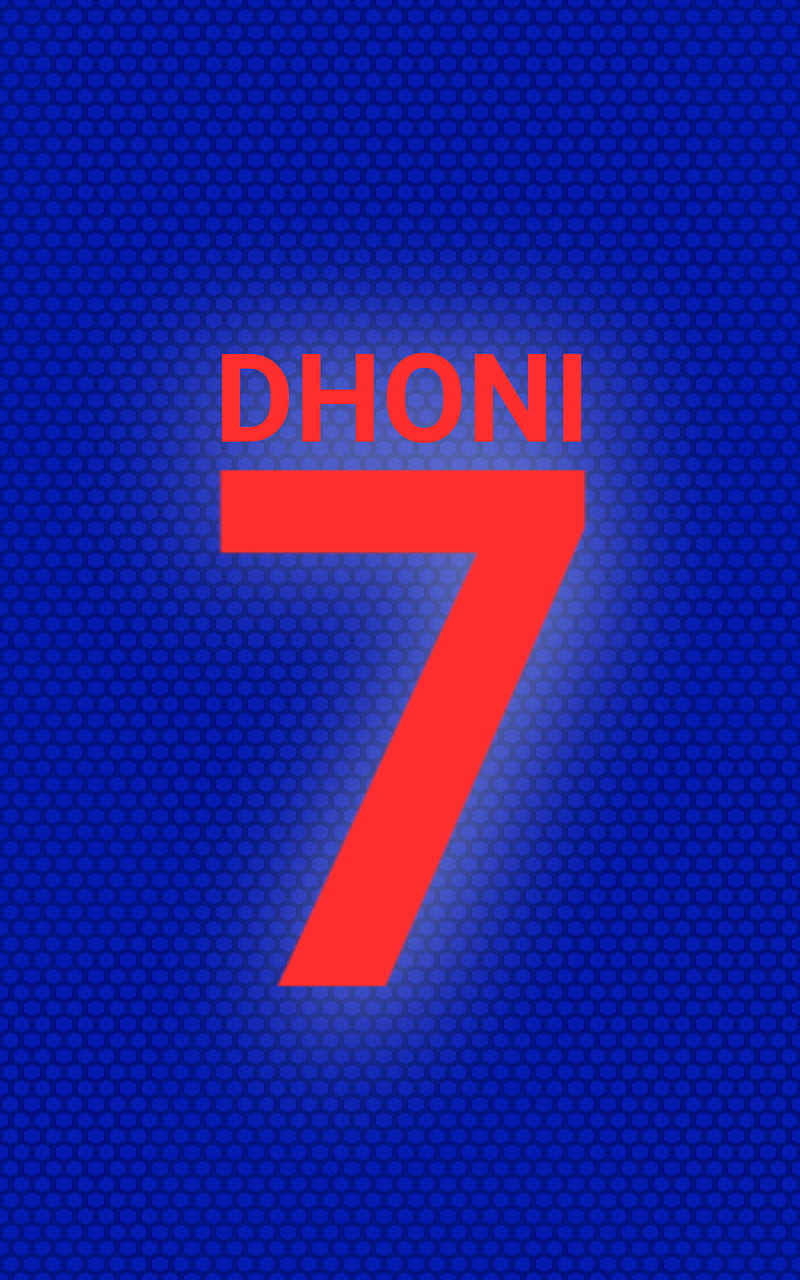 Ms DHONI, cricket, desenho, india, player, premium, recent, recientes, red, team, HD phone wallpaper