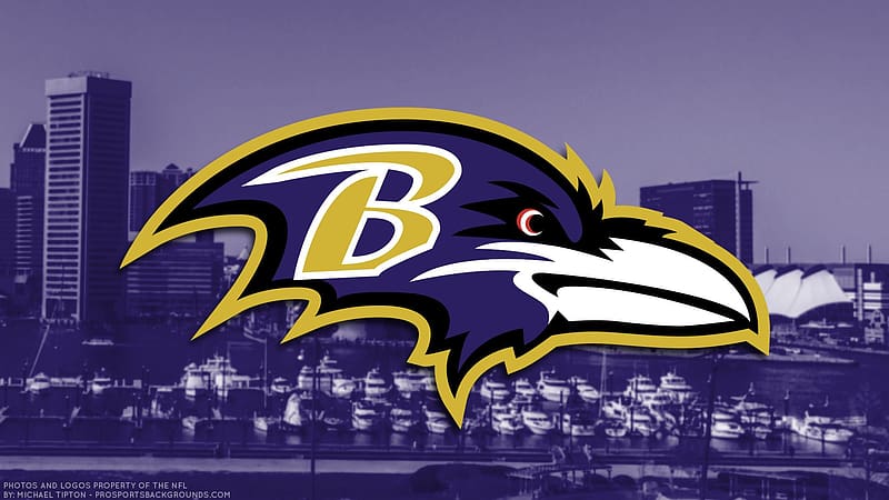 Sports, Football, Logo, Baltimore Ravens, Emblem, Nfl, HD wallpaper