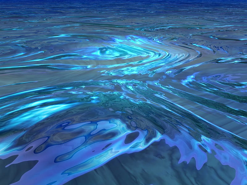 Swirling H2O, nature, water, blue, HD wallpaper
