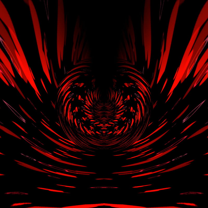 Red black, abstract, colours, HD phone wallpaper
