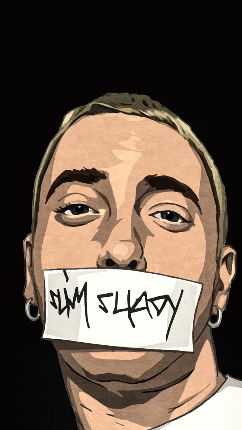 Eminem, hip hop, rap, recovery, slim shady, HD phone wallpaper