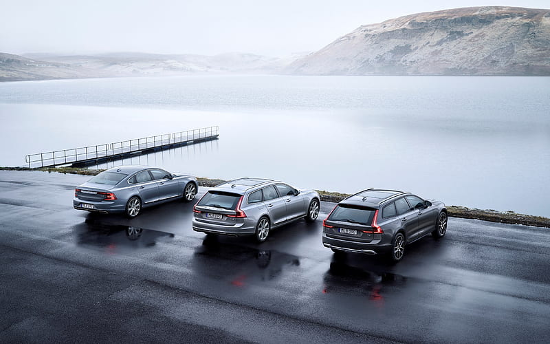 Volvo V90 Cross Country, 2017, Volvo S90, new cars, wagon, sedan, Volvo, HD wallpaper