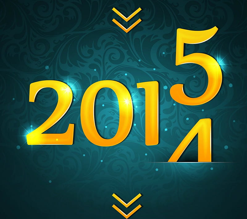 2015 new Year, happy, HD wallpaper