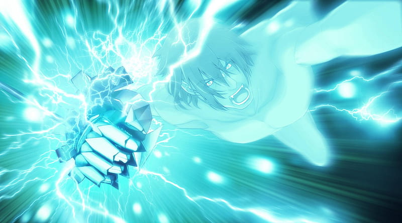 Minato Kageaki, male, lightning, anime, soukou akki muramasa, kageaki ...