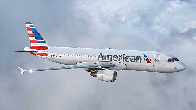 Airbus A320 CFM American Airlines N128UW, A320, Plane, Airlines, American, Airbus, HD wallpaper