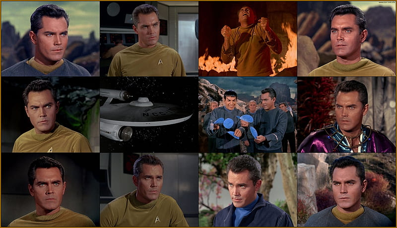 Actor Jeffrey Hunter as Captain Christopher Pike, Chris Pike, The Cage, Star Trek, The Menagerie, Captain Christopher Pike, Pike, Trek, Jeffrey Hunter, Captain Pike, HD wallpaper
