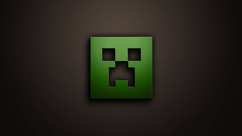 Minecraft Creeper Slime Logo, HD wallpaper