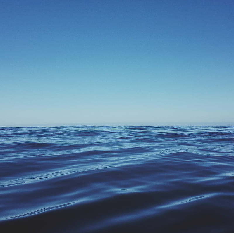 body of water under clear blue sky, HD wallpaper